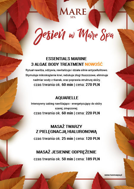 Oferta SPA Jesień