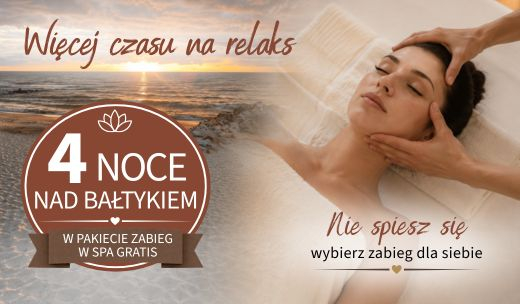 4 Noce Relaksu nad Bałtykiem plus Zabieg Gratis! - grafika