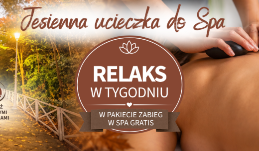 Taniej w tygodniu - Jesienna ucieczka do SPA - grafika